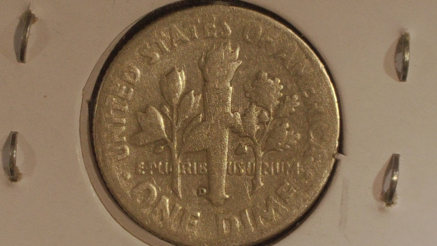 Dime Roosevelt 1940 Denver Item #1940DD003