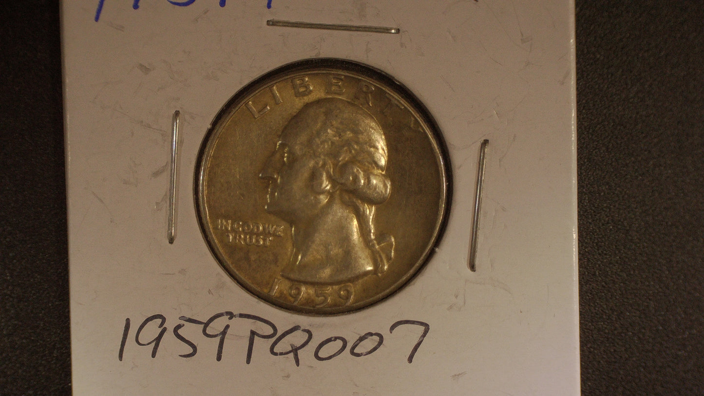 Quarter Washington 1959 P item#1959PQ007