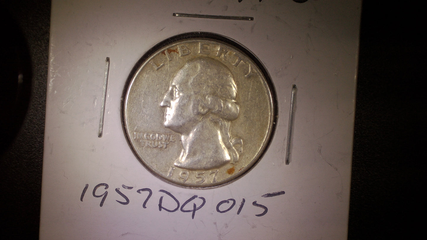 Quarter Washington 1957 D item #1957DQ015