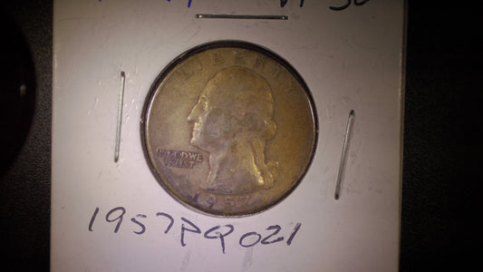 Quarter Washington 1957 P item #1957PQ021