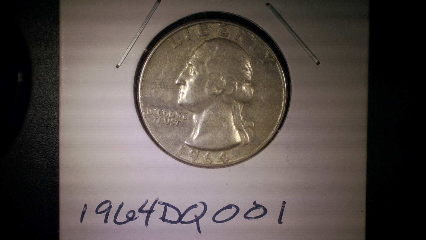 Quarter Washington 1964 D item #1964DQ001