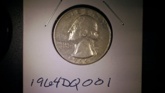 Quarter Washington 1964 D item #1964DQ001