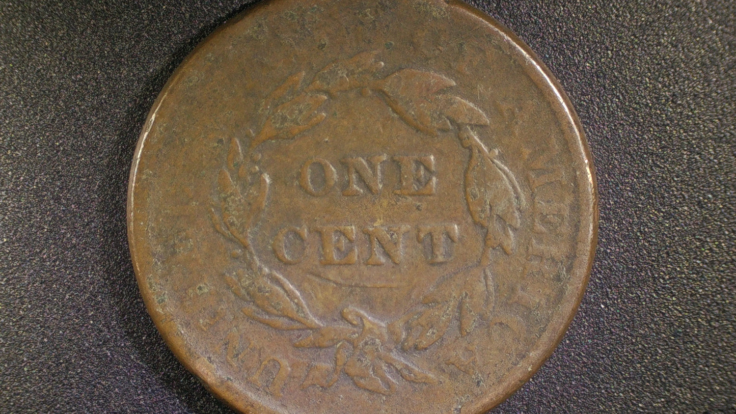 1837 Matron Head Large Cent item LC1837001