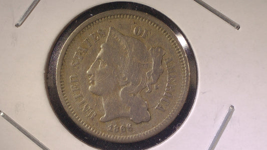 1866 3 Cent Item #1866P3004