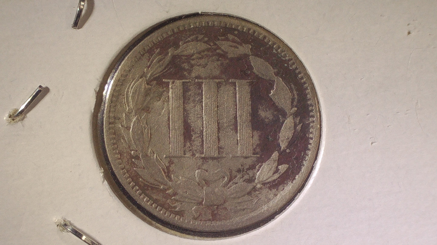 1867P 3 Cent Item #1867D3003