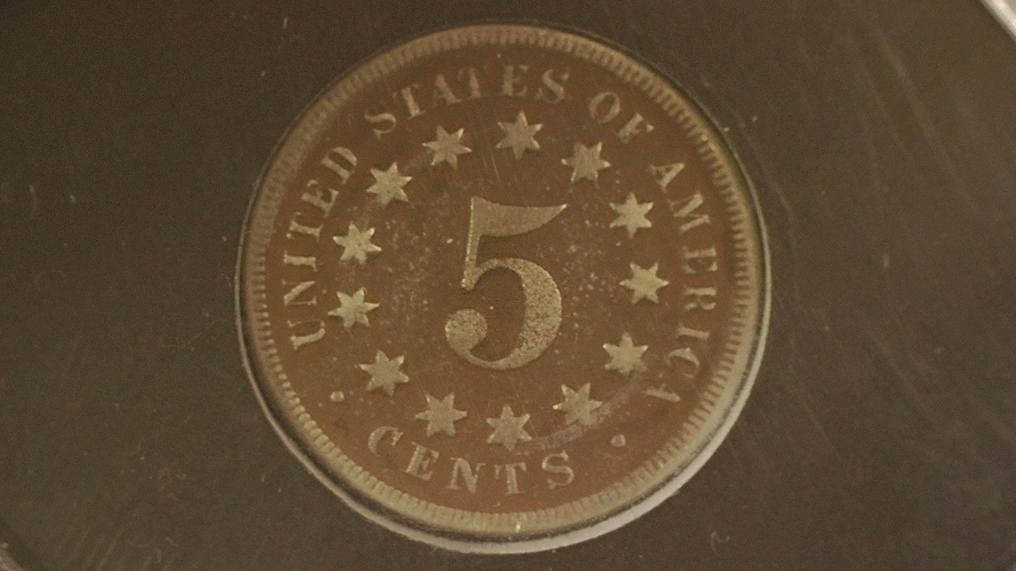 1869 5 cent Item #1869PN011