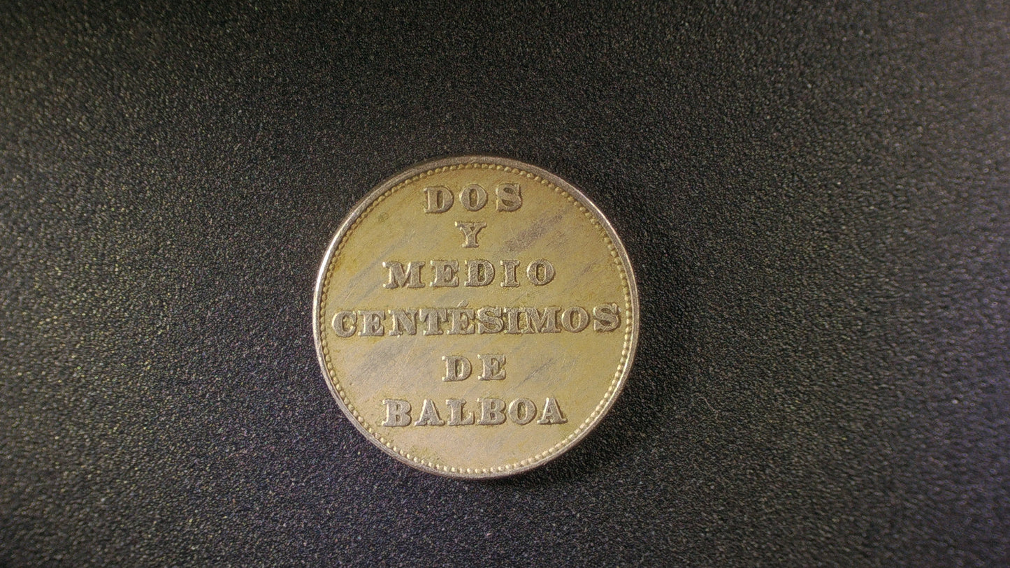 1940 Panama 2-1/2 Centesimos