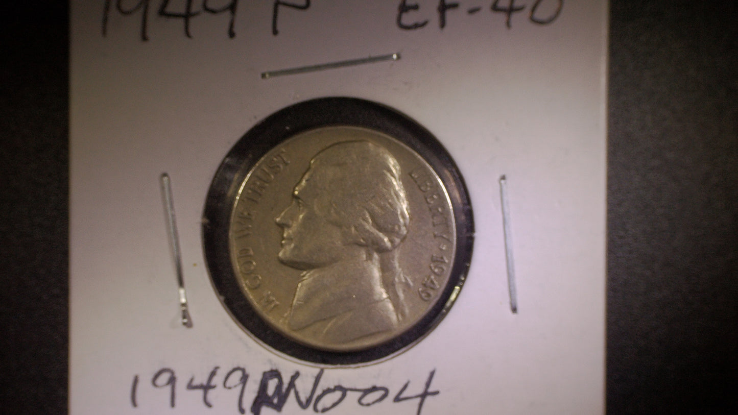 1949 P Nickel Item #1949PN004